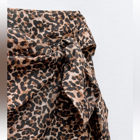 Zara animal print cotton pareo - Picture 6 of 7